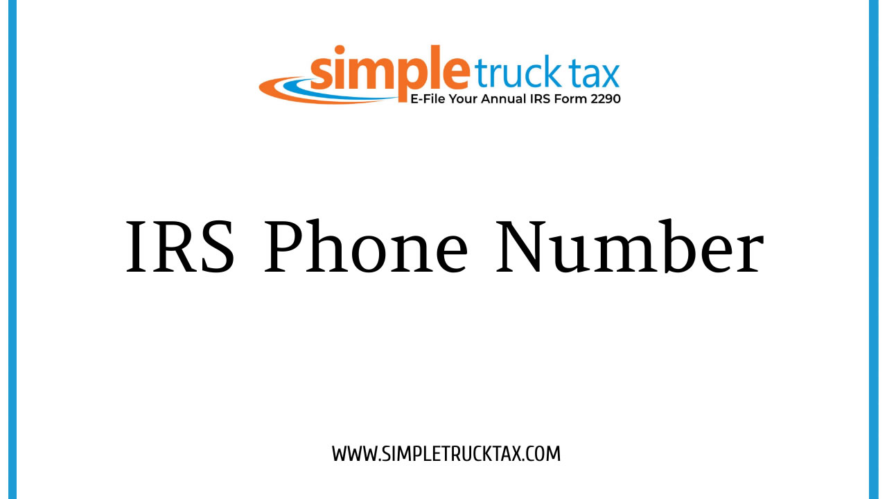 IRS Phone Number